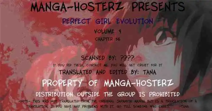 Perfect Girl Evolution Chapter 36 40